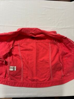Eddie Bauer Bright Coral Button Down Vintage